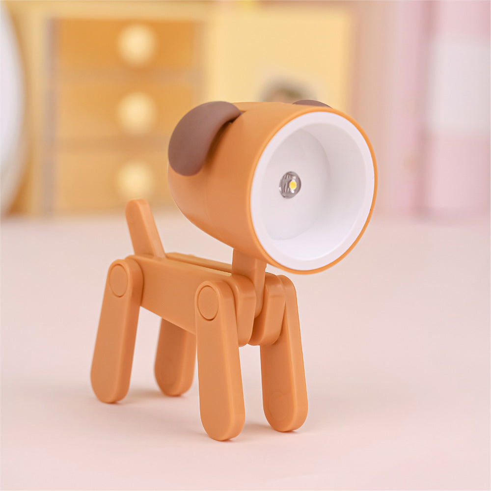 Pet Dog Deer Night Light DIY Desktop Decoration Children's Room Mini Table Lamp Creative Led