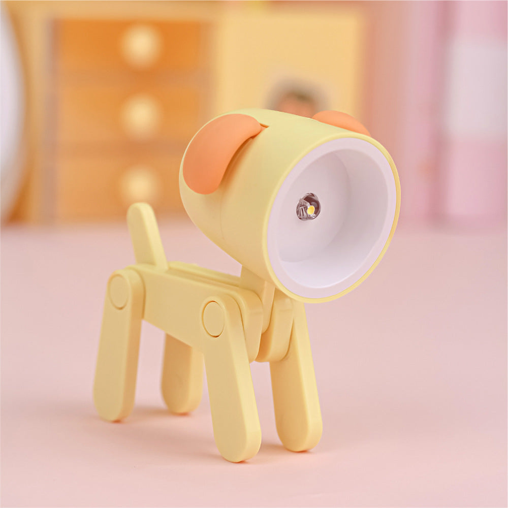 Pet Dog Deer Night Light DIY Desktop Decoration Children's Room Mini Table Lamp Creative Led