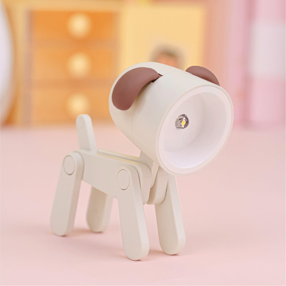 Pet Dog Deer Night Light DIY Desktop Decoration Children's Room Mini Table Lamp Creative Led