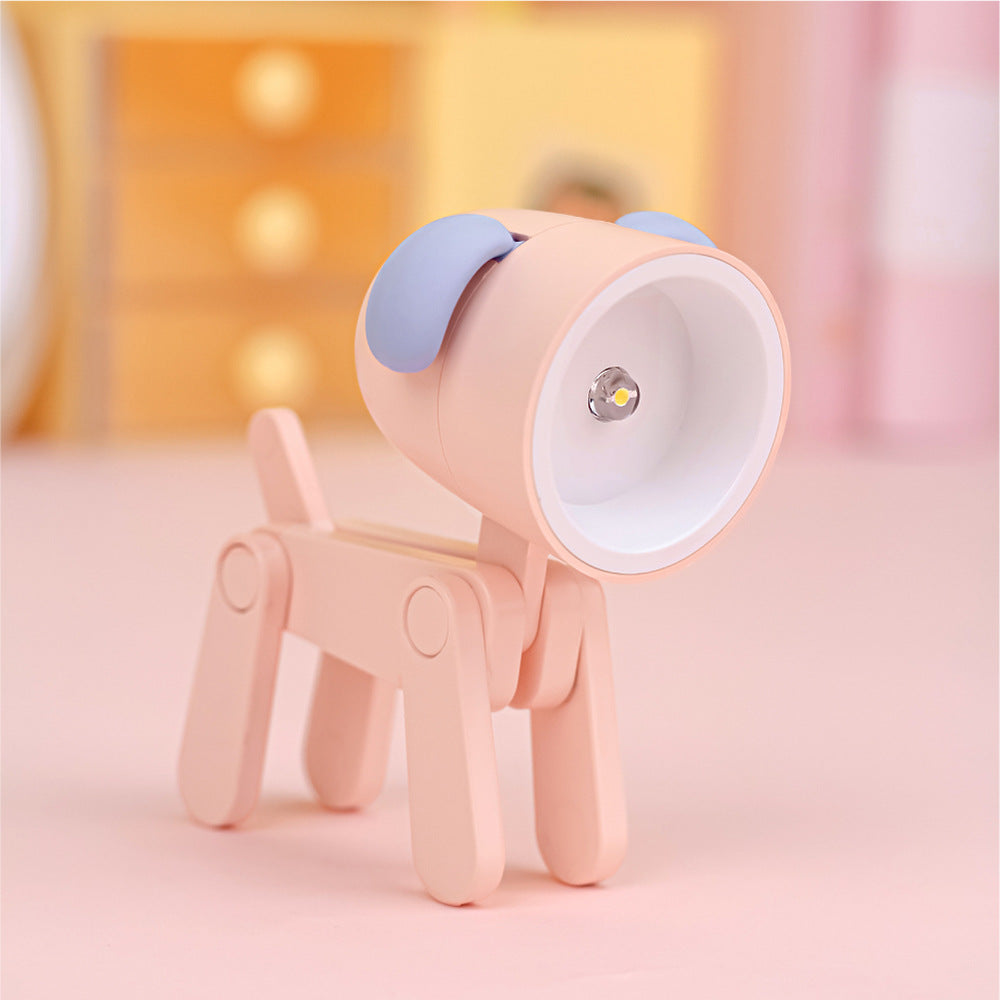 Pet Dog Deer Night Light DIY Desktop Decoration Children's Room Mini Table Lamp Creative Led